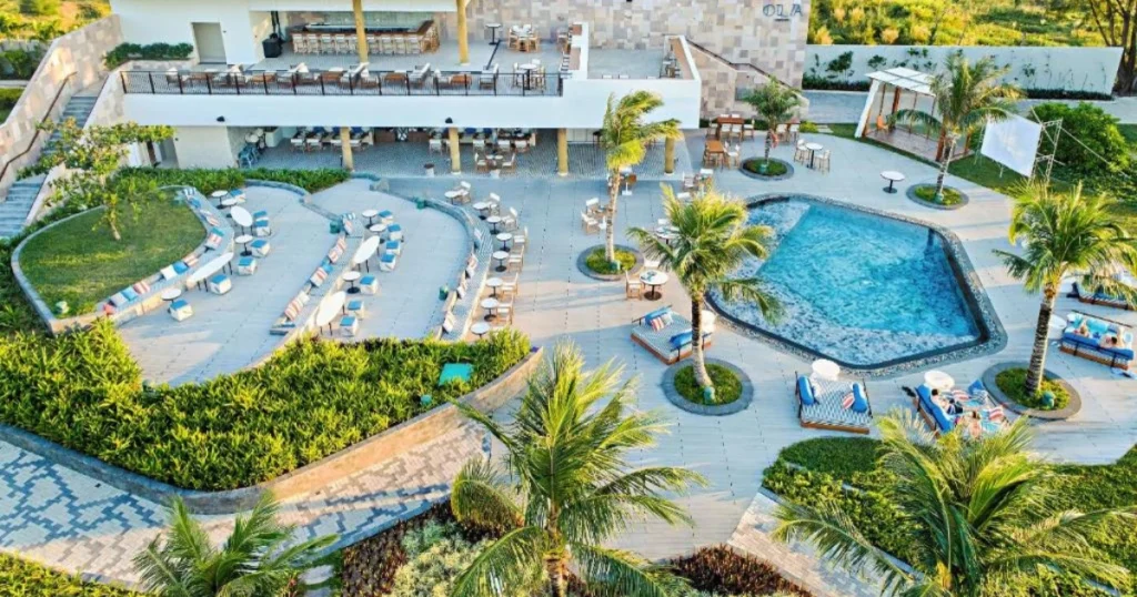 Luxury 4-star resort Meliá Vietnam view