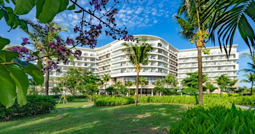 Luxury 4-star resort Meliá Vietnam view