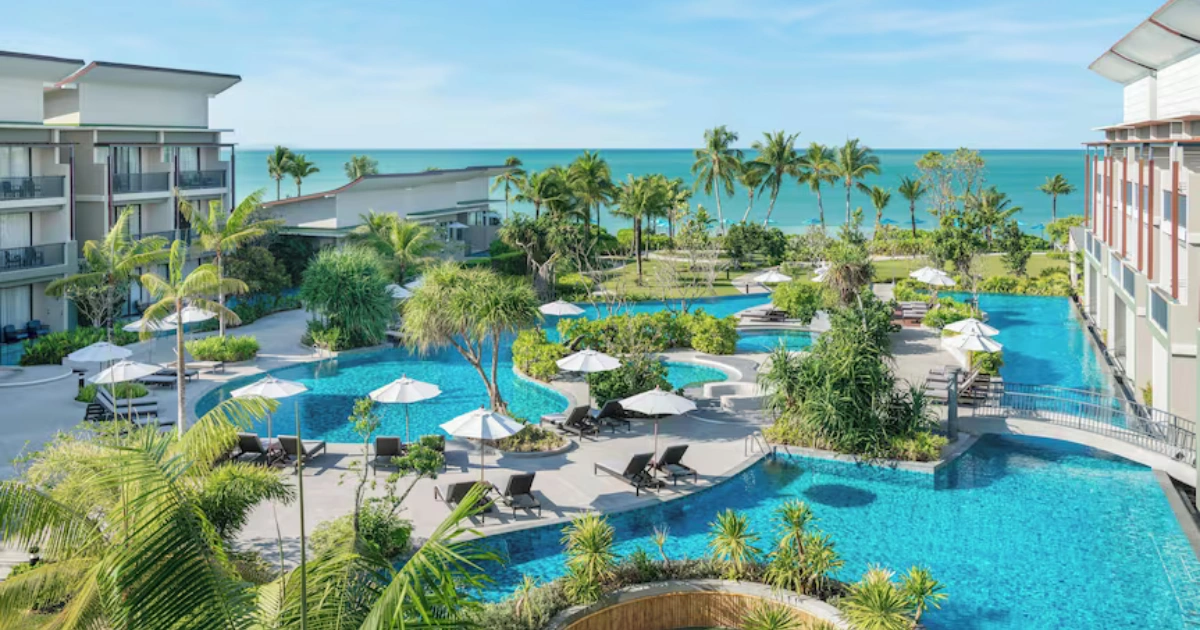 Marriott Thailand resort exterior view